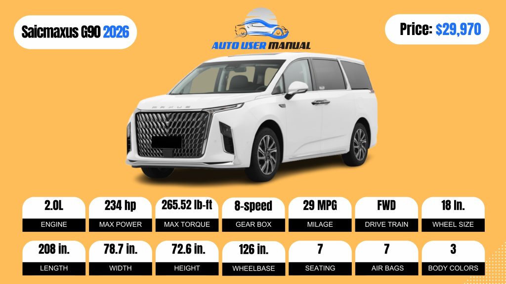Saicmaxus G90 2026 Specs Featured1