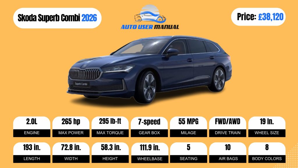 Skoda Superb Combi 2026 BROCHURE