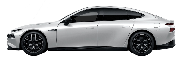 XPeng P7 2026 Arctic White