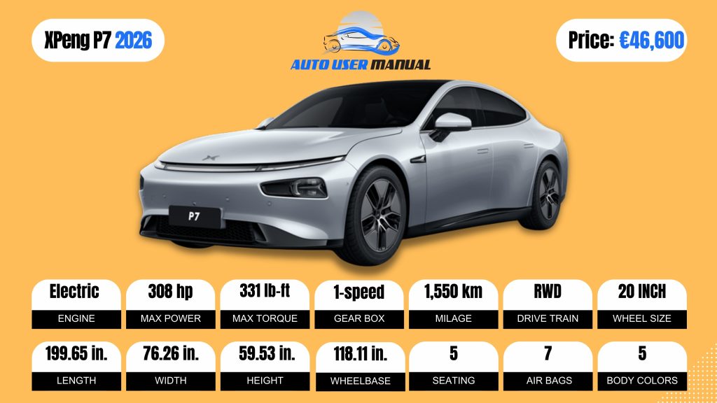 XPeng P7 2026 BROCHURE