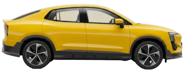 Aiways U6 2026 Canary yellow