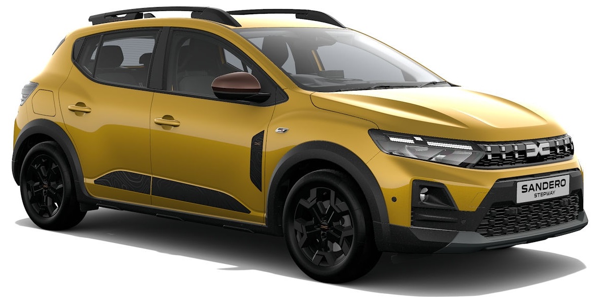 Dacia Sandero Stepway 2026 Amber Yellow
