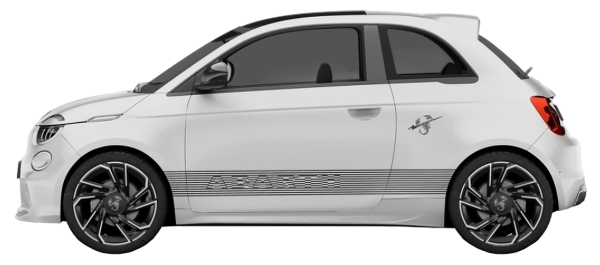 New Abarth 500e 2026 Antidote White
