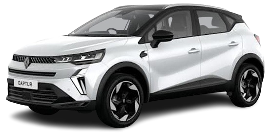 RENAULT CAPTUR 2026 Arctic_White_With_Black_Diamond_Roof