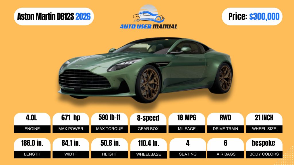 Aston Martin DB12S 2026 1 1