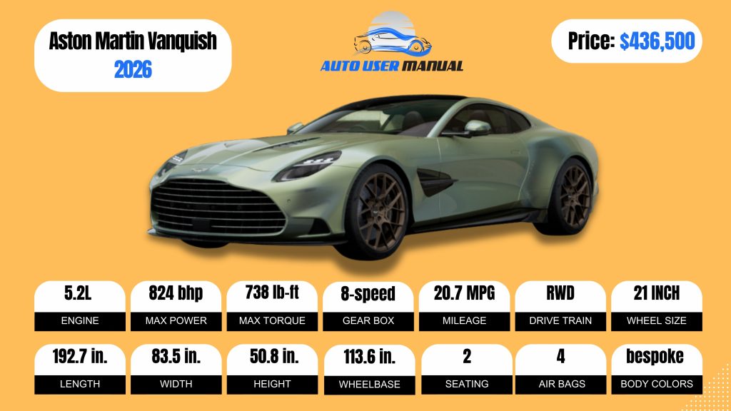 Aston Martin Vanquish 2026-BROCHURE