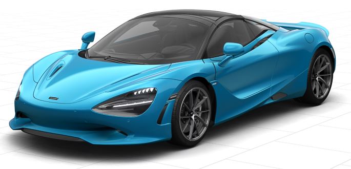 McLaren 750s Spider 2026 Belize Blue