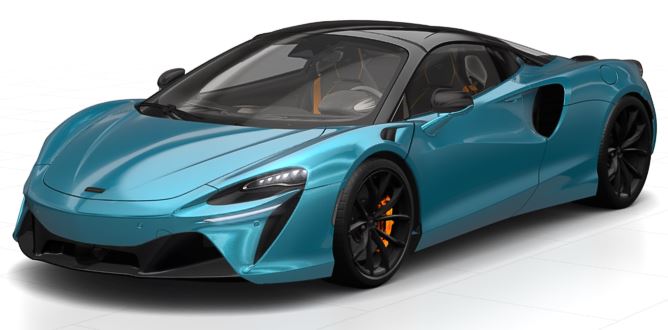 McLaren ARTURA SPIDER 2026 Belize Blue
