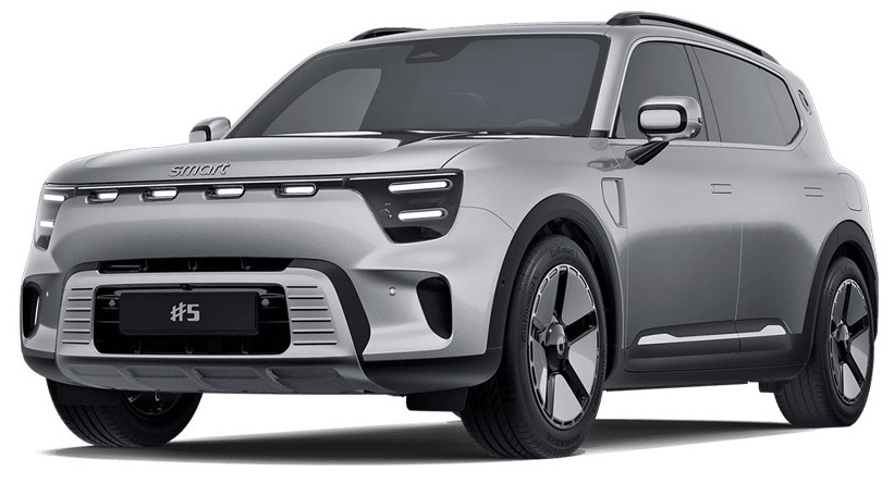 Smart #5 2026 Cyber Silver Metallic