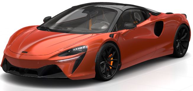McLaren ARTURA SPIDER 2026 Ember Orange