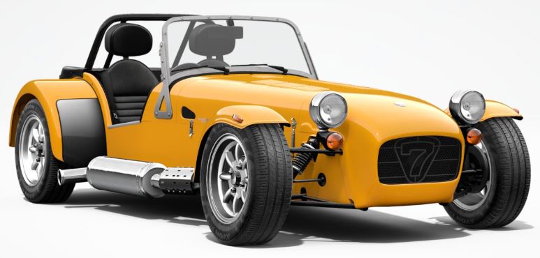 Caterham Seven 420 2026 FIRECRACKER YELLOW