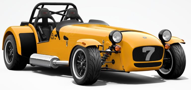 Caterham Seven 420 CUP 2026 FIRECRACKER YELLOW