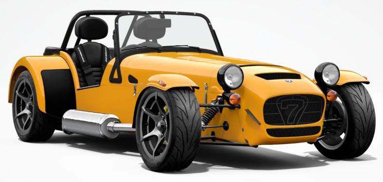 Caterham Seven 620 2026 FIRECRACKER YELLOW