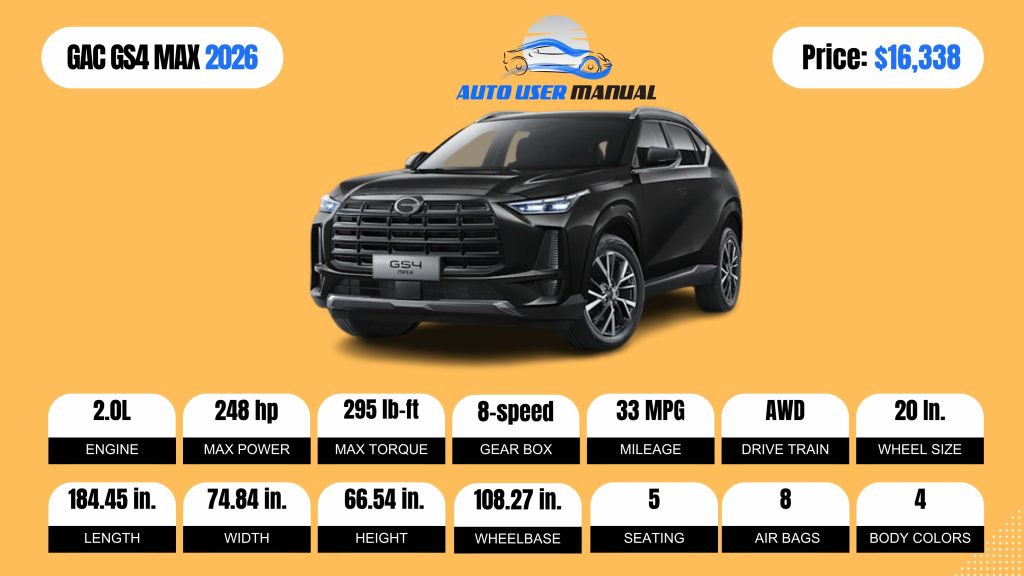GAC GS4 MAX 2026-brochure