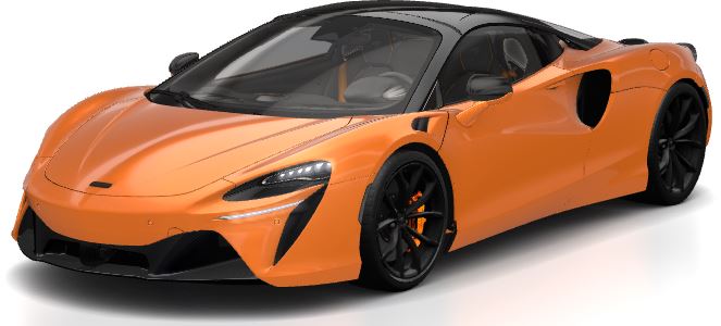 McLaren ARTURA SPIDER 2026 Helios Orange