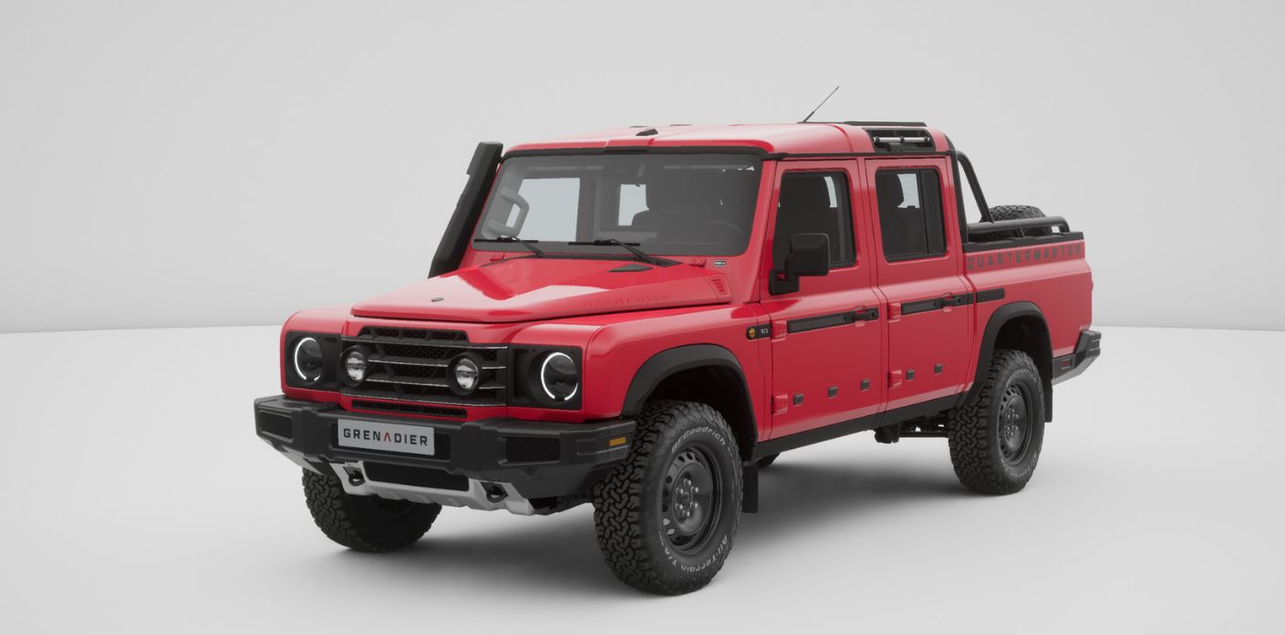 Ineos grenadier Quartermaster Trialmaster 2026 Devil Red (Solid)