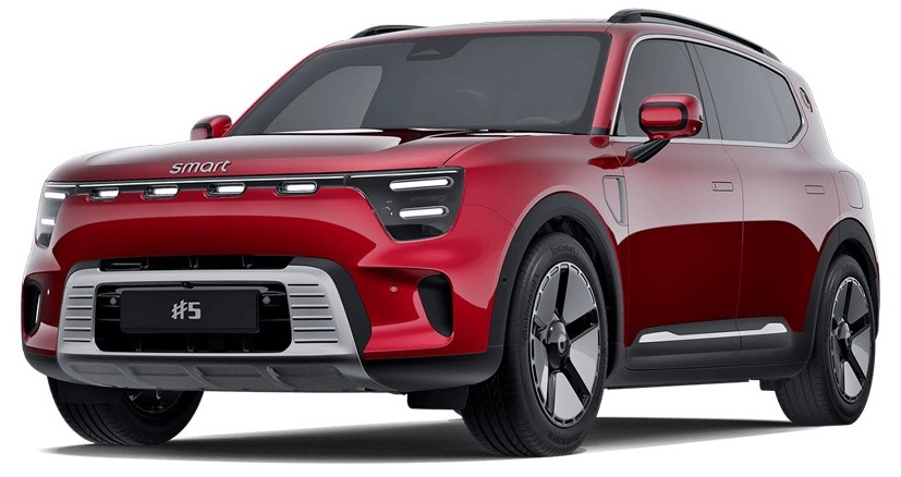 Smart #5 2026 Laser Red Metallic