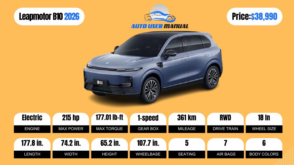 Leapmotor B10 2026-Brochure