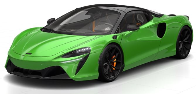 McLaren ARTURA SPIDER 2026 Mantis Green