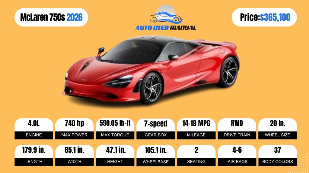 McLaren 750s 2026-Brochure