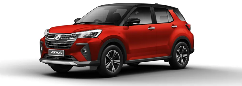 PERODUA ATIVA 2026 Pearl Delima Red