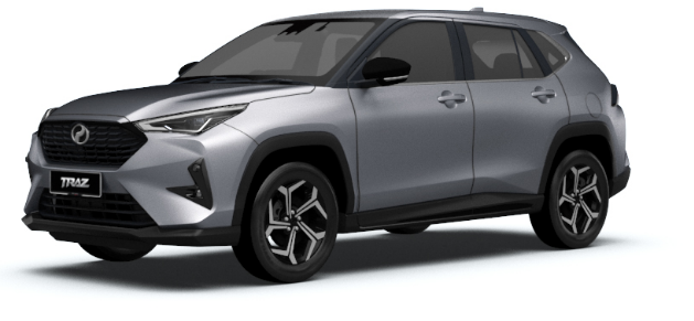 PERODUA TRAZ 2026 Glittering Silver