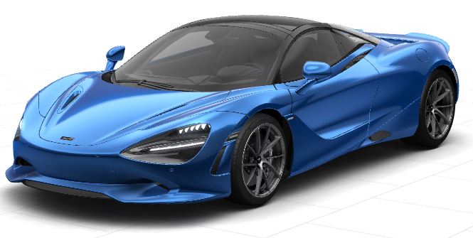 McLaren 750s Spider 2026 Paris Blue