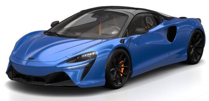 McLaren ARTURA SPIDER 2026 Paris Blue