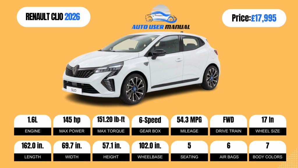 RENAULT CLIO 2026-Brochure