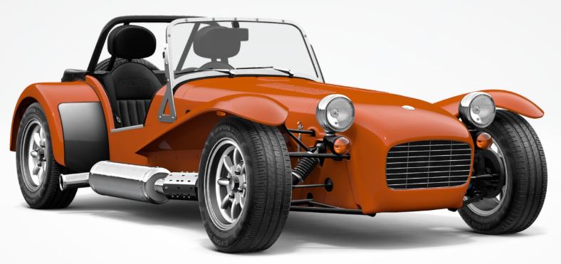 Caterham Super Seven 2000 2026 SERENGETI ORANGE