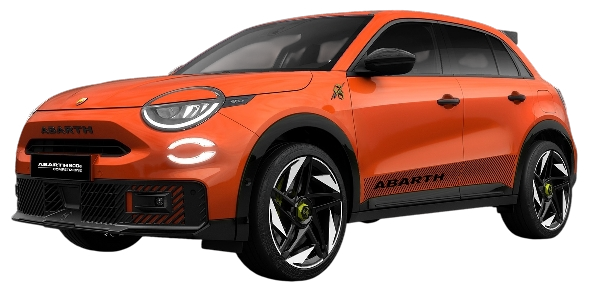 New Abarth 600e 2026 Shock Orange