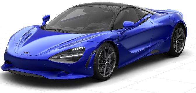 McLaren 750s Spider 2026 Tanzanite Blue