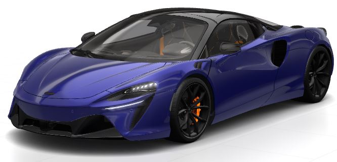 McLaren ARTURA SPIDER 2026 Tanzanite Blue