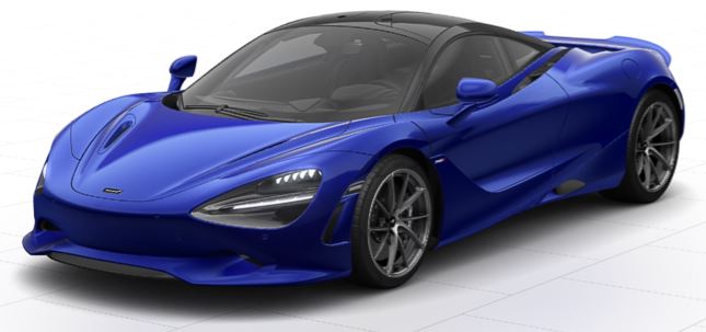 McLaren 750s 2026 Tanzanite Blue