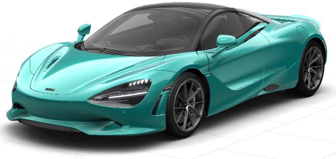 McLaren 750s Spider 2026 Tokyo Cyan