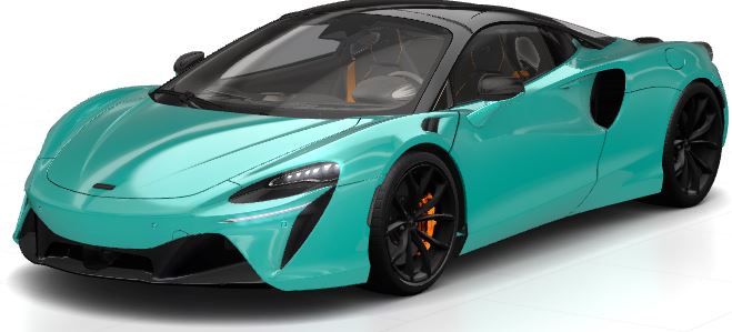 McLaren ARTURA SPIDER 2026 Tokyo Cyan