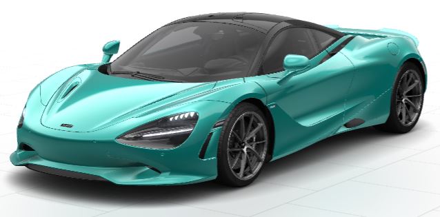 McLaren 750s 2026 Tokyo Cyan