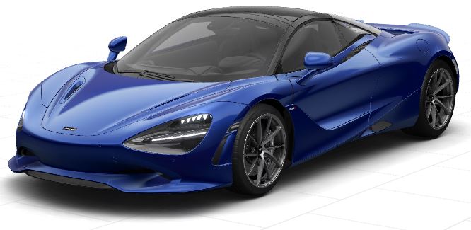 McLaren 750s Spider 2026 Volcano Blue