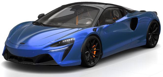 McLaren ARTURA SPIDER 2026 Volcano Blue