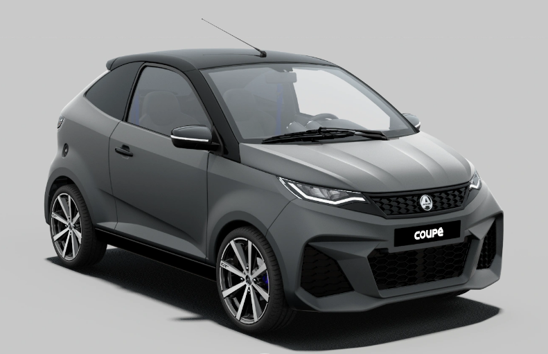 AIXAM Coupé GTI 2026 Satin steel