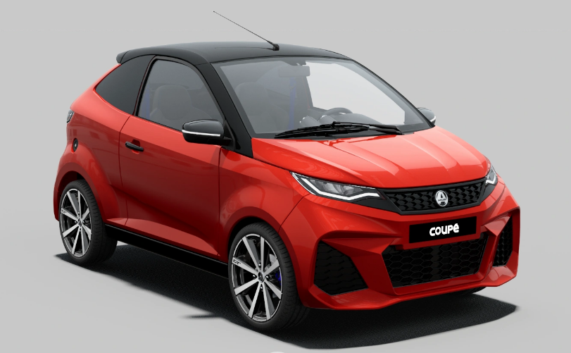 AIXAM Coupé GTI 2026 red