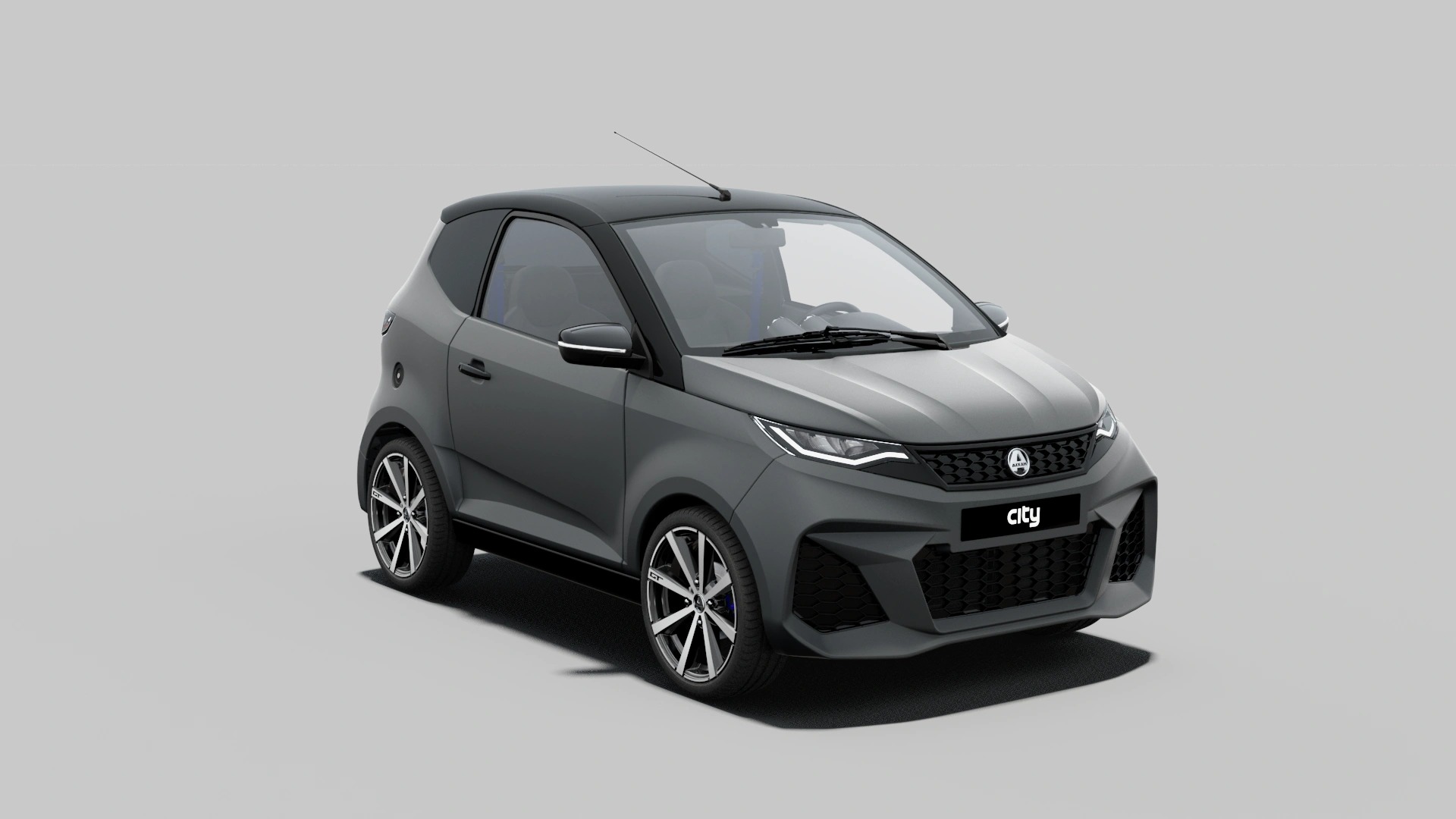 Aixam City GTO 2026 satin steel