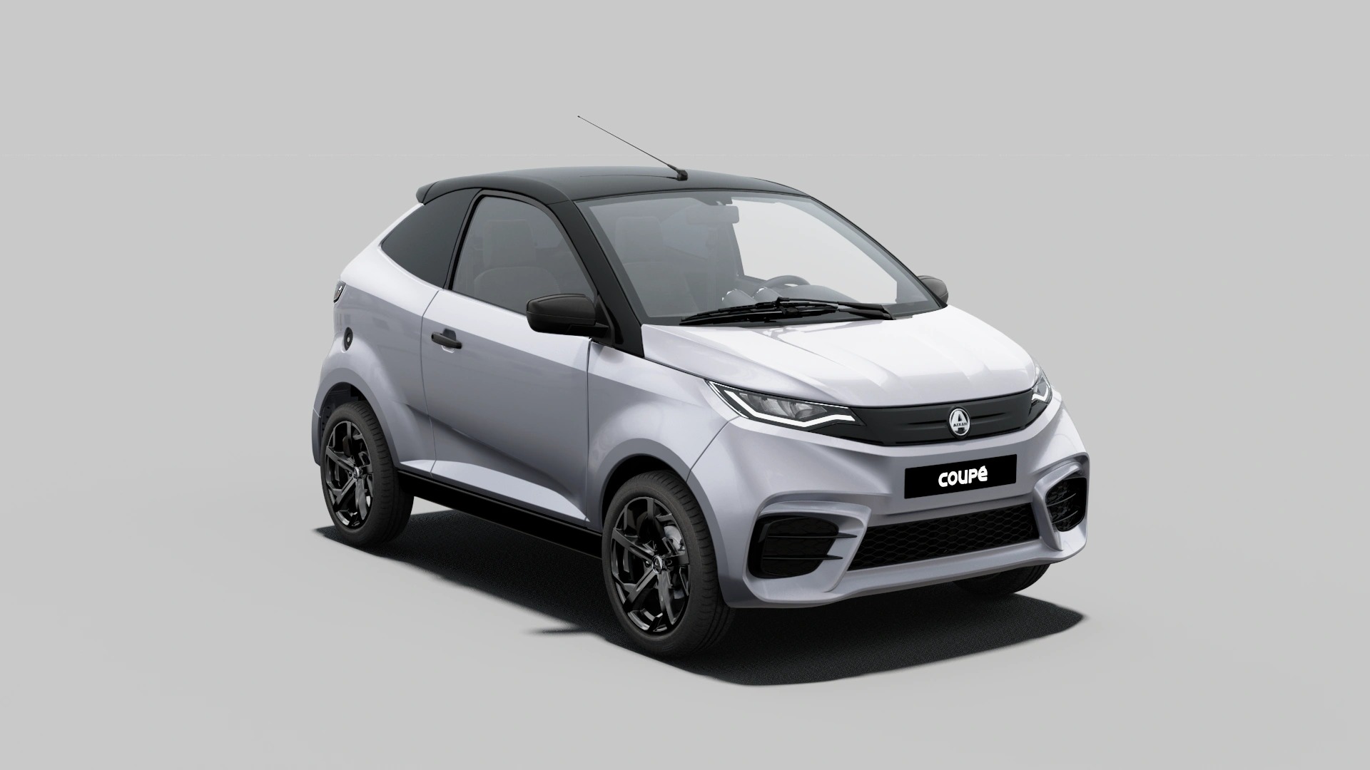 Aixam Coupé Sport 2026 silver Grey