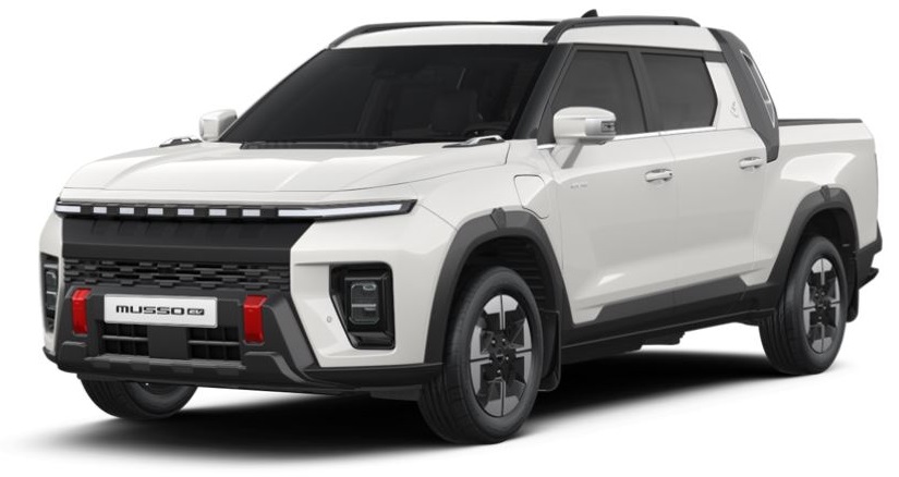 KG Mobility Musso Ev 2026 Grand White