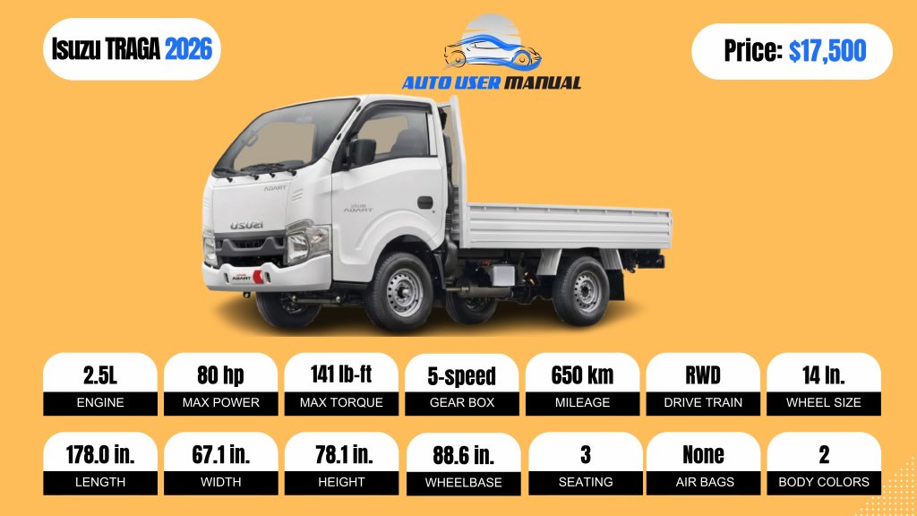 Isuzu TRAGA 2026 Brochure