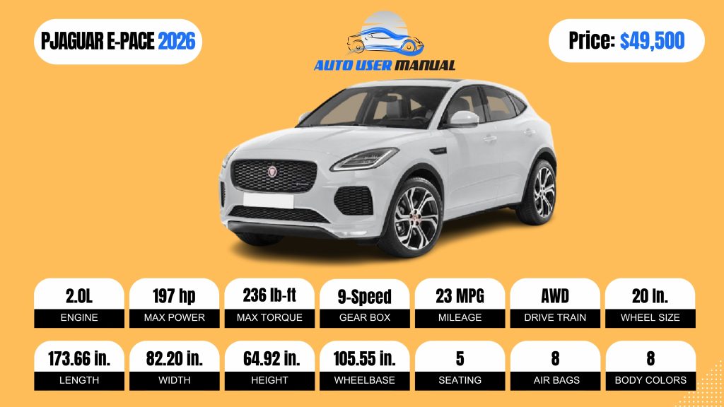 JAGUAR E-PACE 2026-BROCHURE