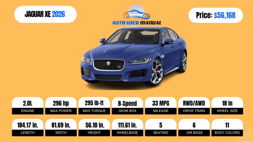 JAGUAR XE 2026-Brochure