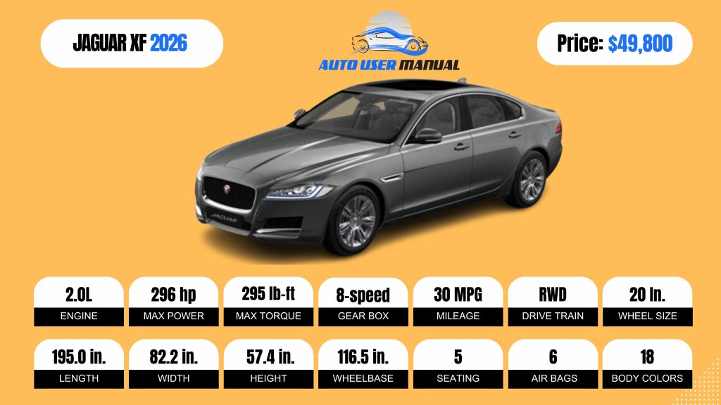 JAGUAR XF 2026-Brochure
