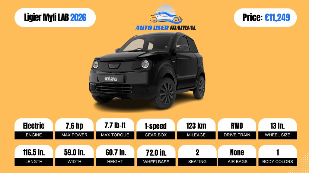Ligier Myli LAB 2026 Brochure
