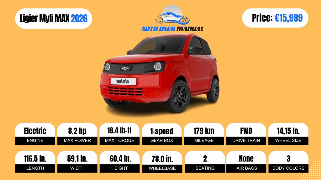 Ligier Myli MAX 2026 Brochure